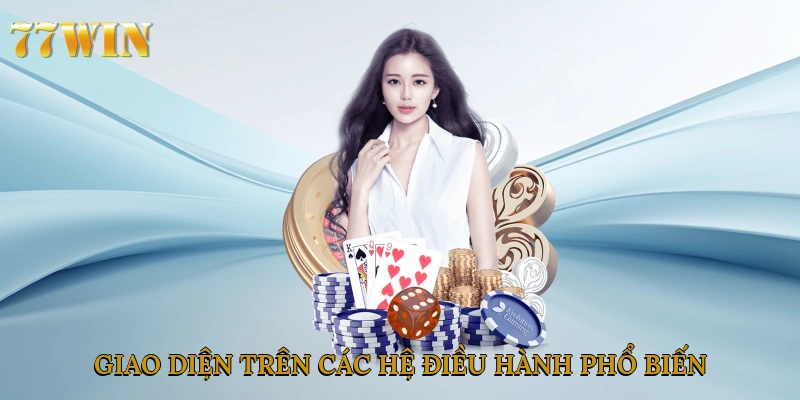 Giao diện trên các hệ điều hành phổ biến