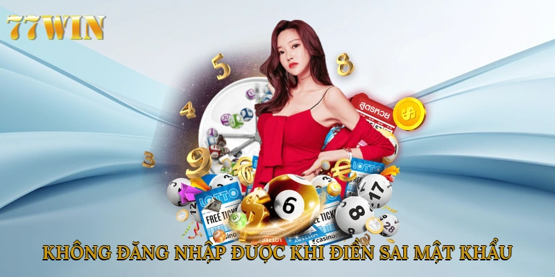Không đăng nhập được khi điền sai mật khẩu